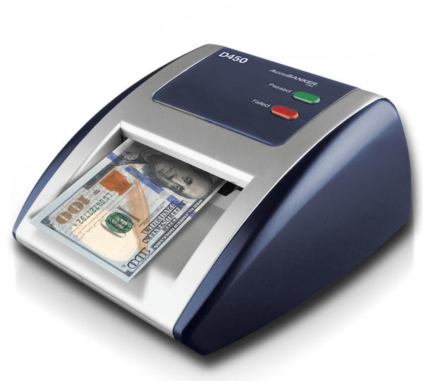 Detectora de Billetes D450